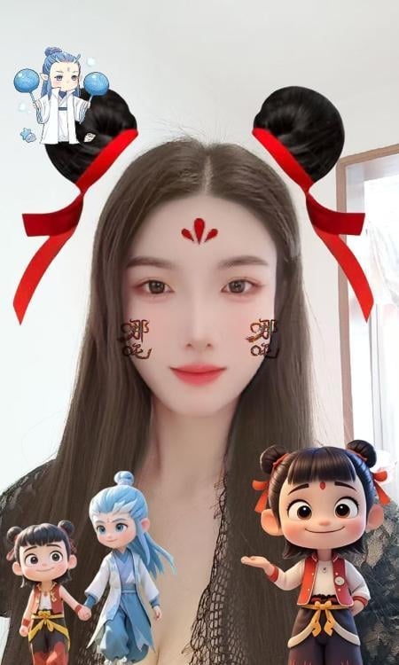 普陀服务女神